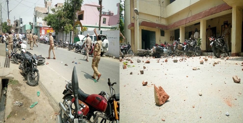 Bawal on the Eid, Angry people tried to blow the station, fierce firing