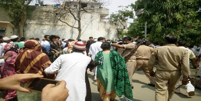 Bawal on the Eid, Angry people tried to blow the station, fierce firing