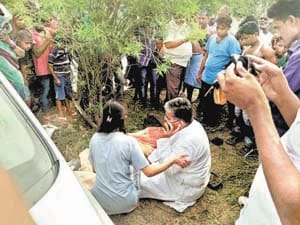 Car turned over on GT Road, death of businessman's mother