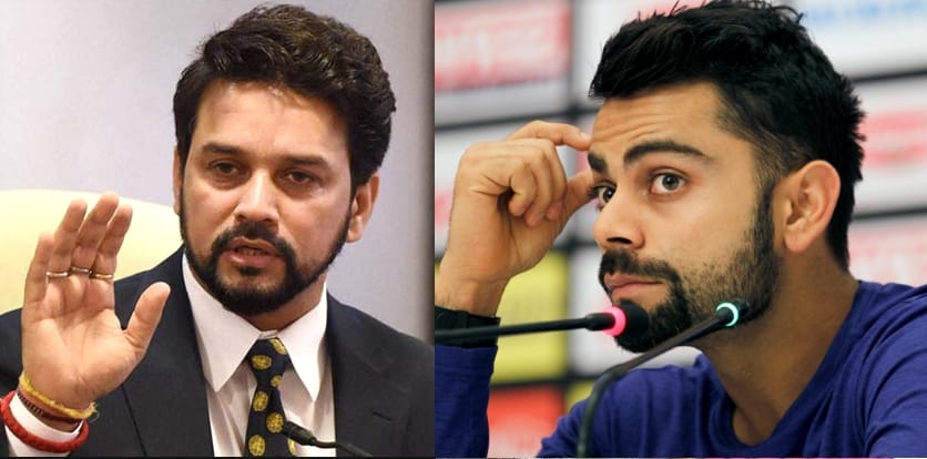 Anurag Thakur Statement on Virat Kohli.