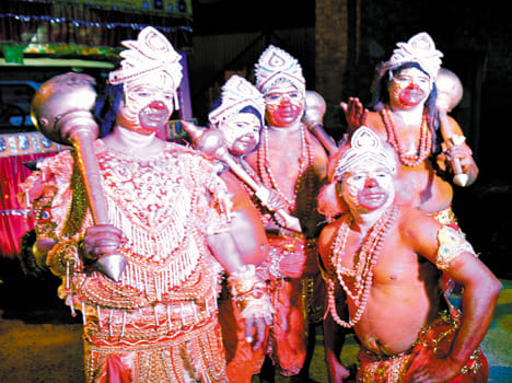 Flowers showers on Lord Jagannath's visit