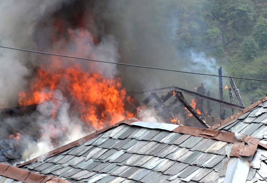 14 Months old Girl Child Burn Alive at Dharamshala.