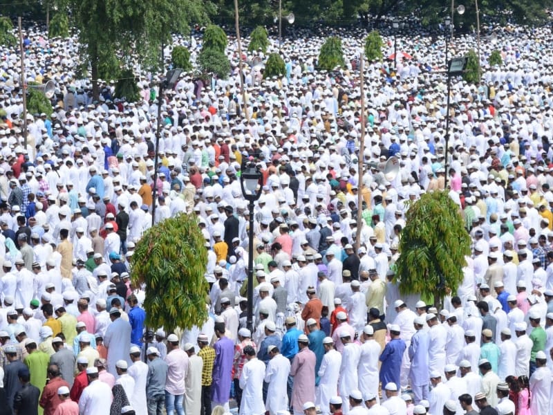 Eid celebration pic Lucknow.