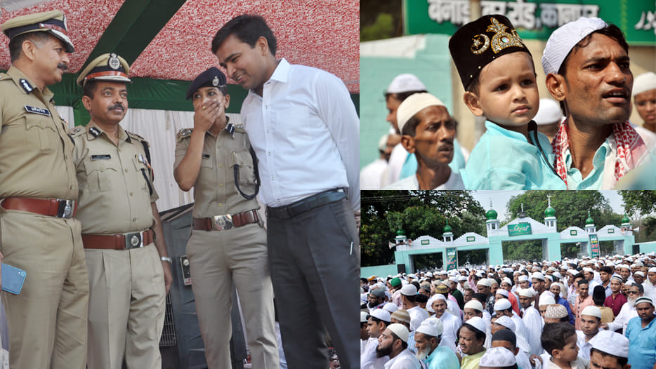 eid celebration in Kanpur