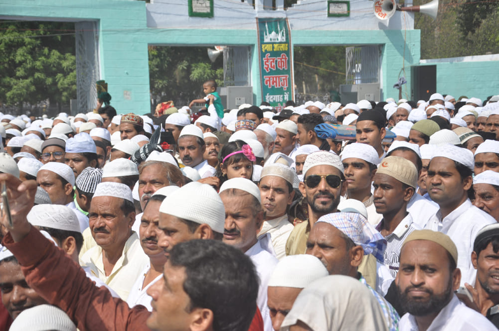 eid celebration in Kanpur