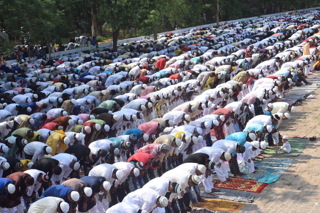 namaz has been performed in tajmahal