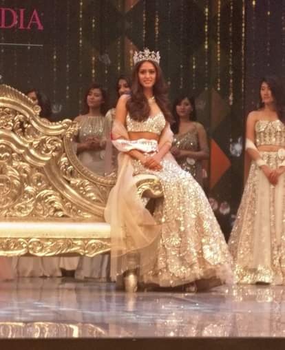 MISS HARYANA MANUSHI CHHILLAR WINS TITLE OF MISS INDIA 2017