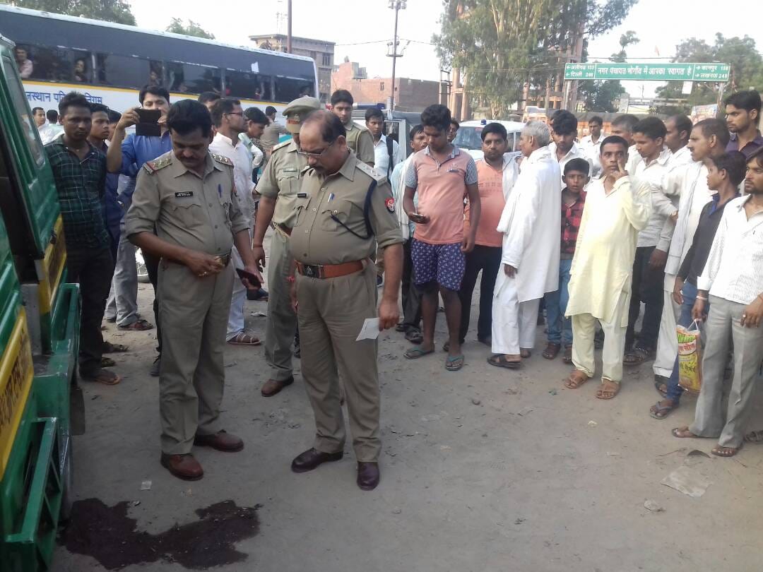mainpuri police took action after hearing name of murderer 