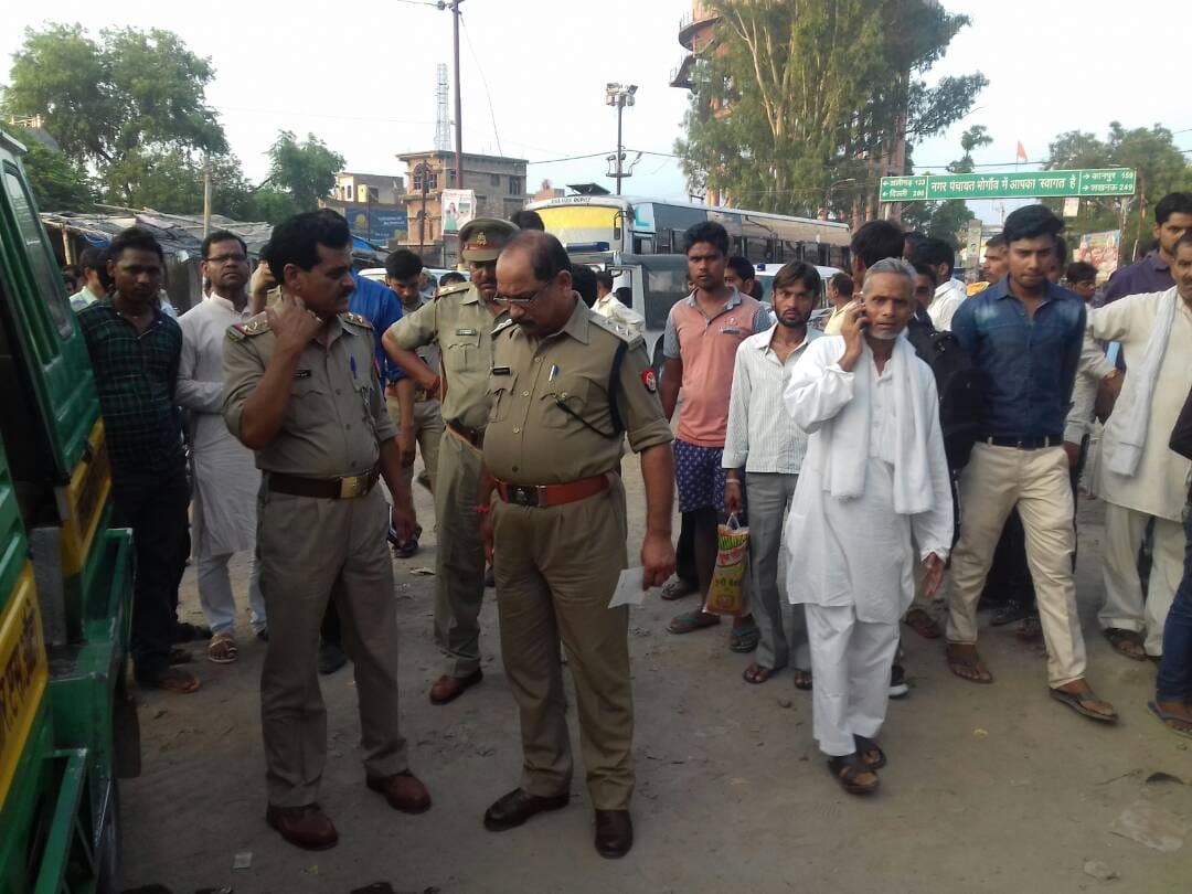 mainpuri police took action after hearing name of murderer 