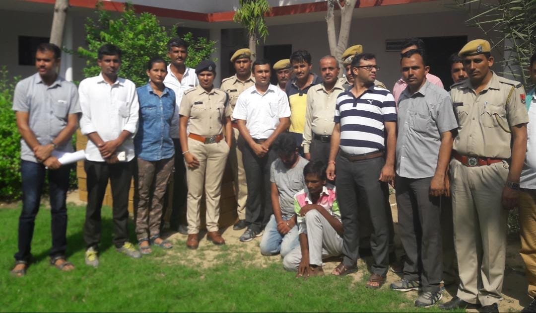 illegal liquor seized in jodhpur, two arrested