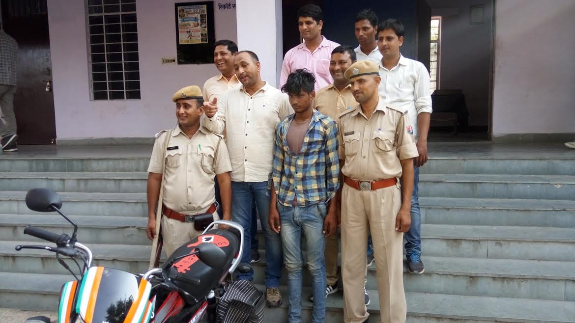 one criminal arrested in alwar 