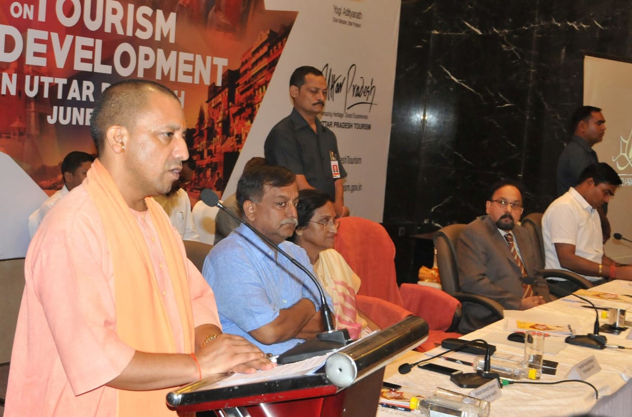 we will link tourist places through helicopter route says chief minister yogi.