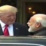 डोनाल्ड ट्रंप, नरेंद्र मोदी  