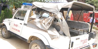 Bike thieves attacked the police, two daroga injured