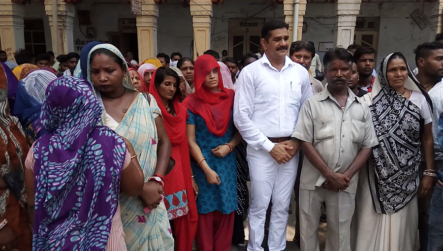 valmiki community called 2 day strike in alwar 