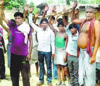 protest in Shivanagara after conversion