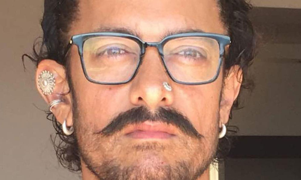 ear and nose piercing is painful for aamir khan in thugs of hindostan 
