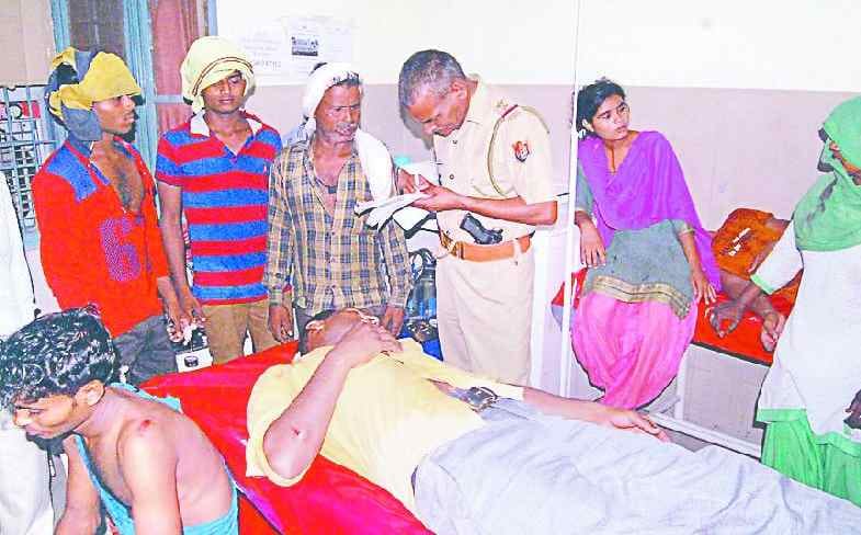 Stick to two sides on bike collision