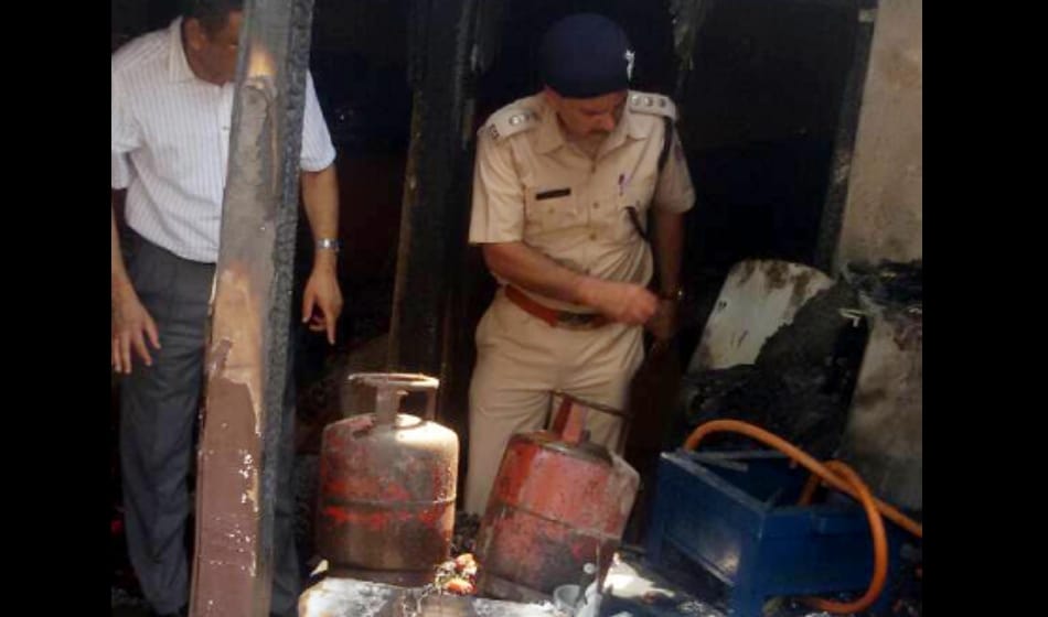 people killed and injured in cylinder blast during marriage ceremony at delhi okhla