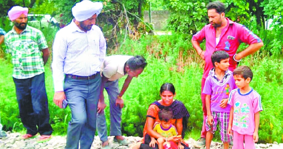 derabassi man committed suicide in dispute with wife