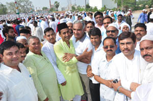 Eid celebrated in a traditional way, greeted each other with a warm welcome