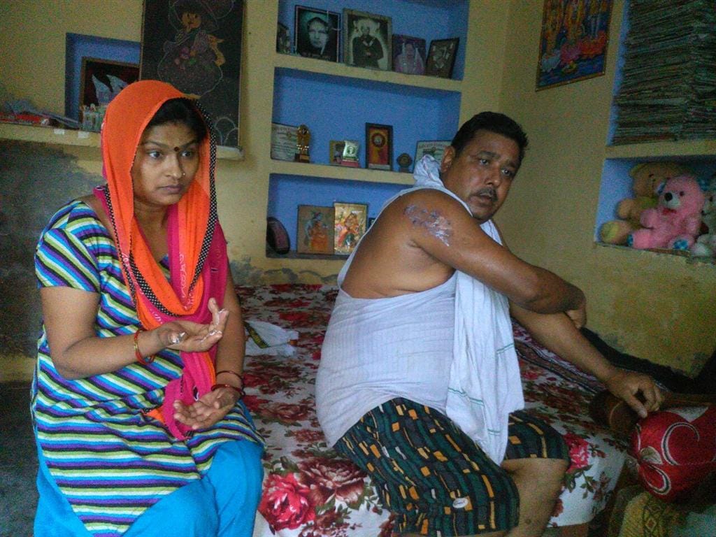 The family of the teacher, who came in the grip of current, rescued the neighbor