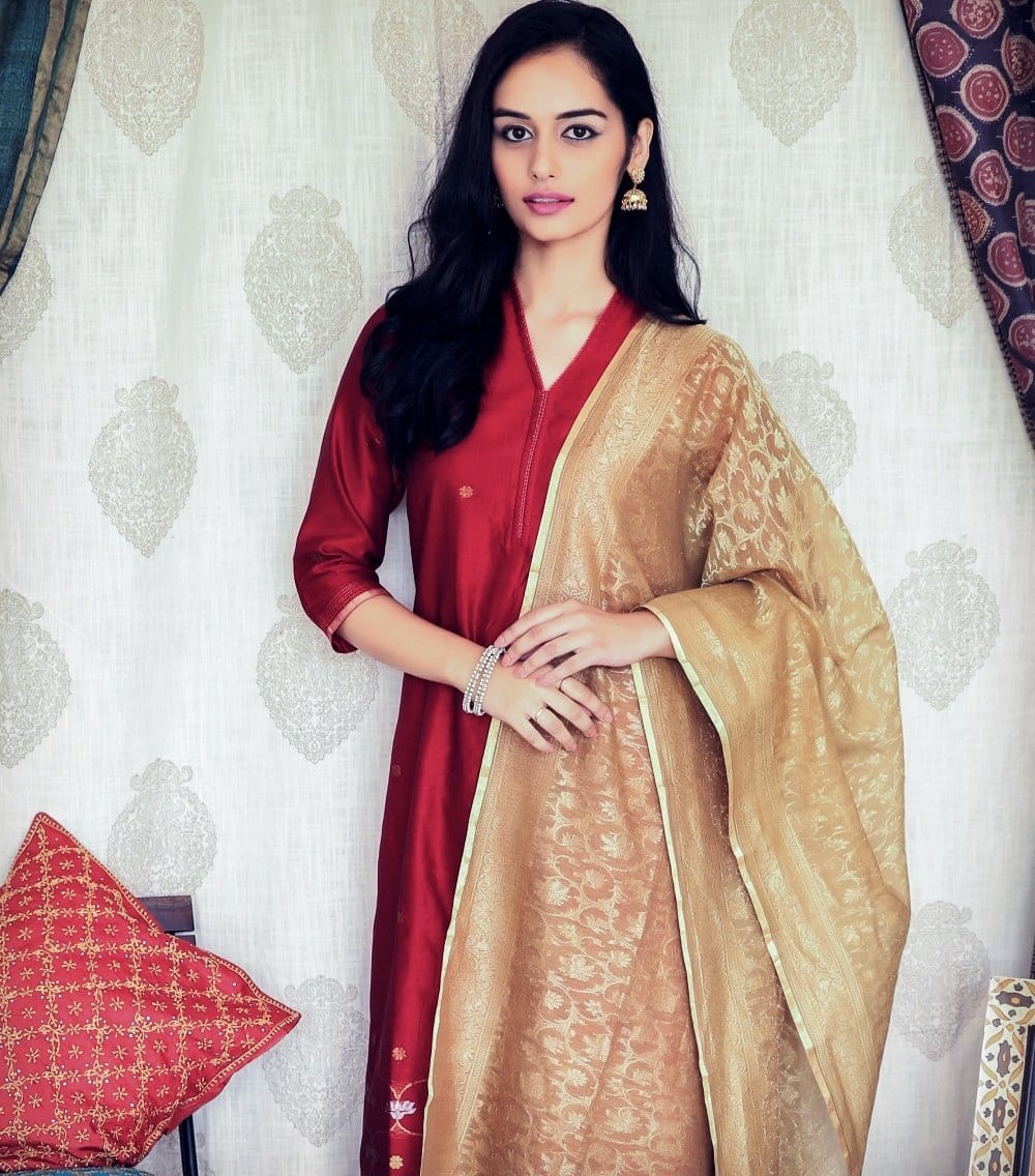 miss india 2017 manushi chillar visited at paternal village