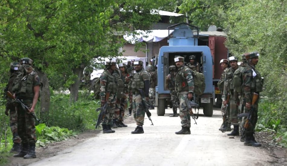massive searches in kashmir in search of terrorists