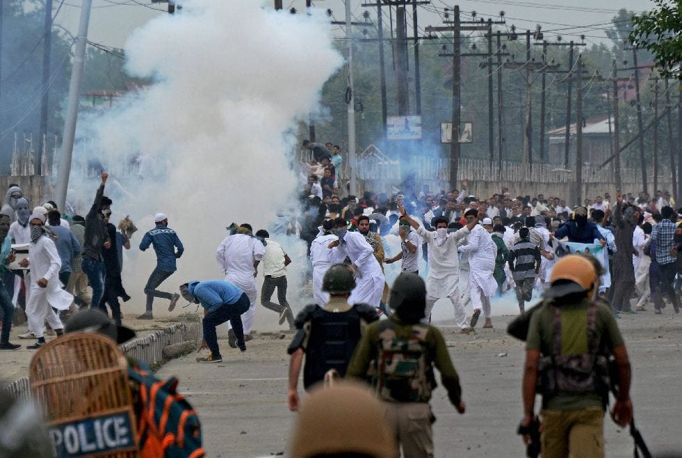 VIOLANCE IN KASHMIR VALLEY ON FRIDAY