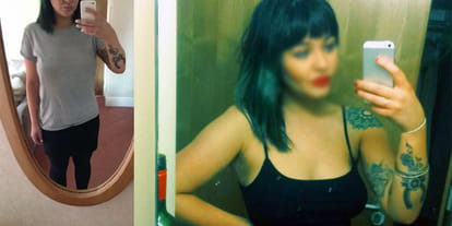 Barmaid Kate Hannah claims she was sacked for refusing to wear a bra