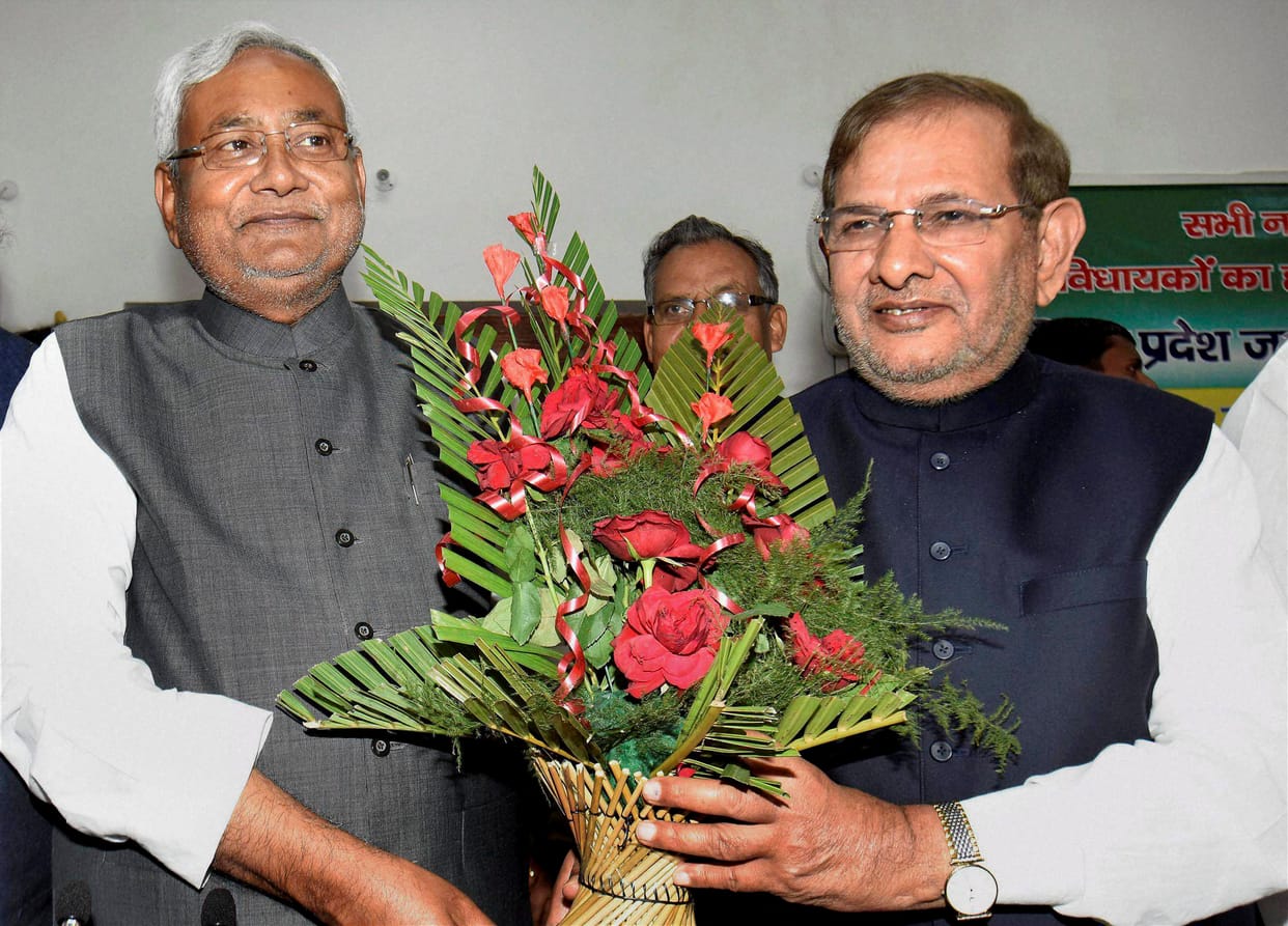 Ex-party chief Sharad Yadav is sidelined from JDU!