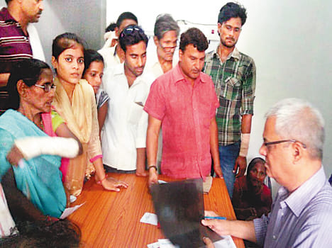 Lohia Hospital: patients returned without medication