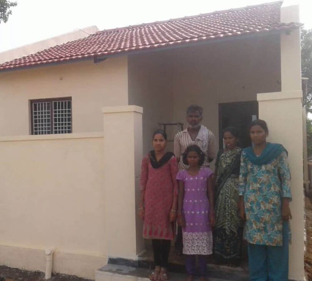 Famous Bollywood villain Prakash Raj gives house as Eid gift to poor family in telangana