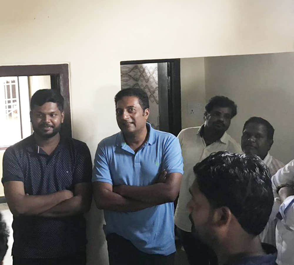 Famous Bollywood villain Prakash Raj gives house as Eid gift to poor family in telangana