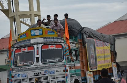 thousands of pilgrims reached amarnath yatra