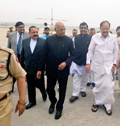 RAMNATH KOVIND VISITED KASHMIR VALLEY
