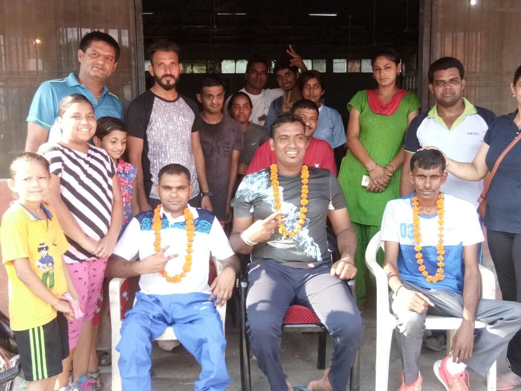 agra boy taking part in wheelchair fencing world cup in poland 