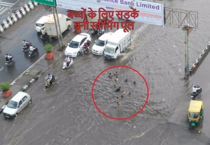heavy rainfall occurs in jaipur before monsoon 