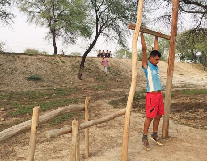 kaithal village boys hard work for indian army recruitment