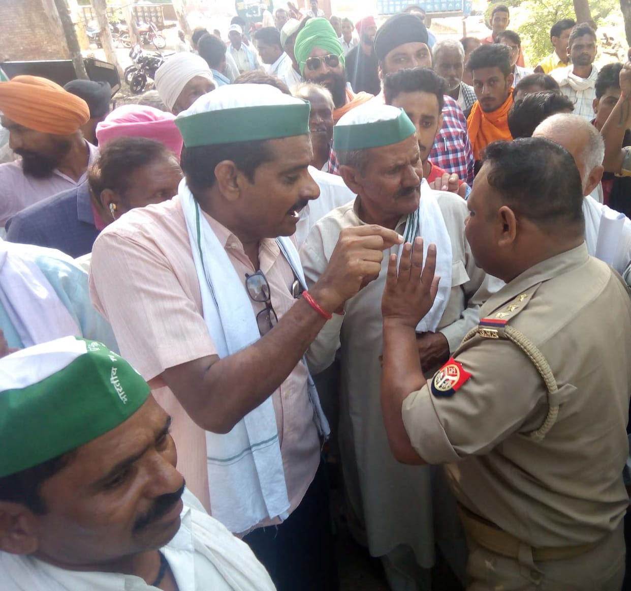 Bhakiyu's ruckus between demonstration