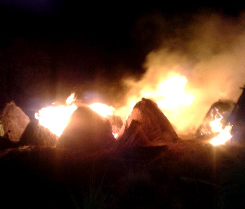 Woman burnt alive in fire caused by condenser bursts, parents Scorched to save