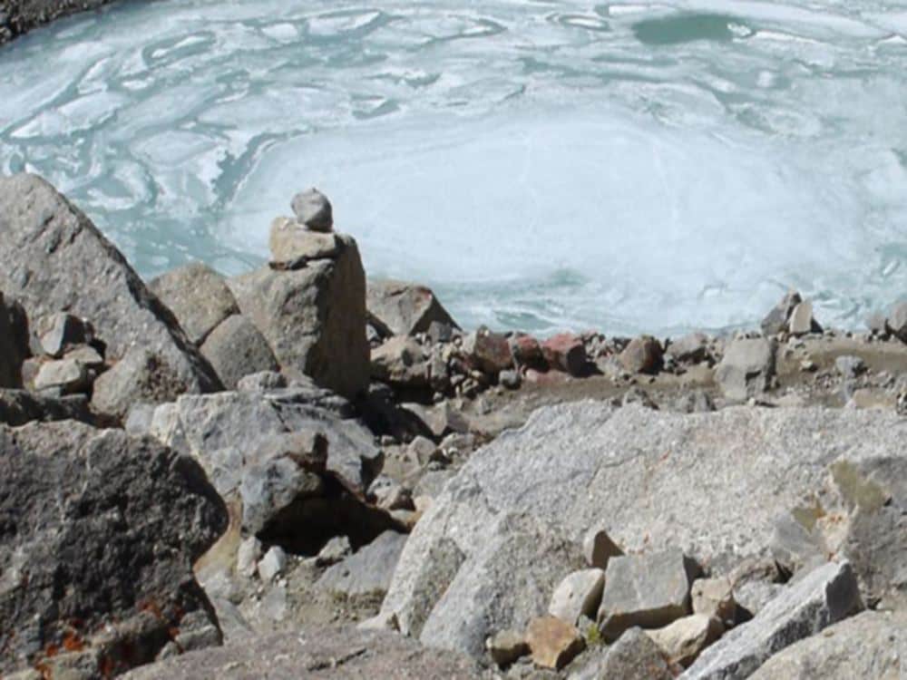 Weather Forecast Today Update in Badrinath, Kedarnath Char Dham Yatra:  sadhu doing tapasya in minus four degree temperature in char dham