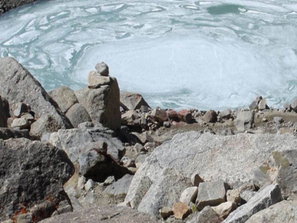 Weather Forecast Today Update in Badrinath, Kedarnath Char Dham Yatra:  sadhu doing tapasya in minus four degree temperature in char dham
