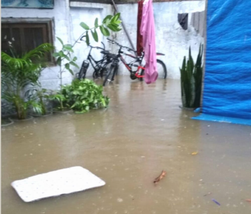 haridwar city after heavy rain