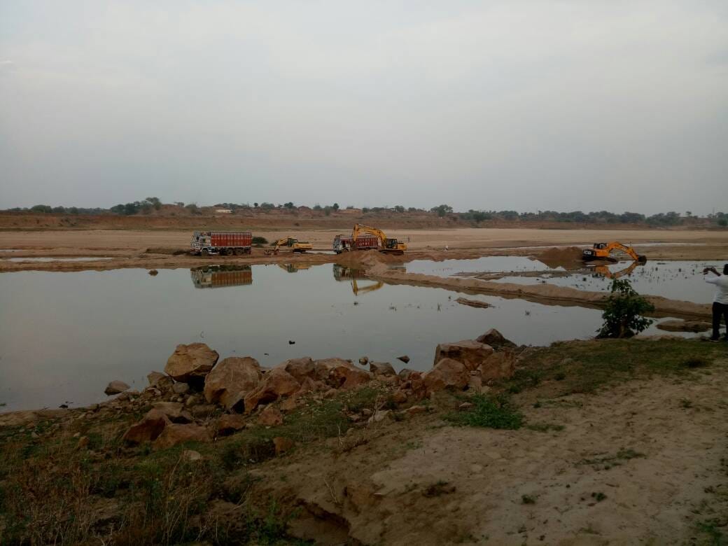 Sonbhadra illegal mining, any mine officer or relative of IAS