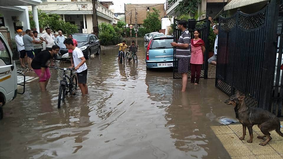 Heavy rain in Karnal haryana, Many records broken