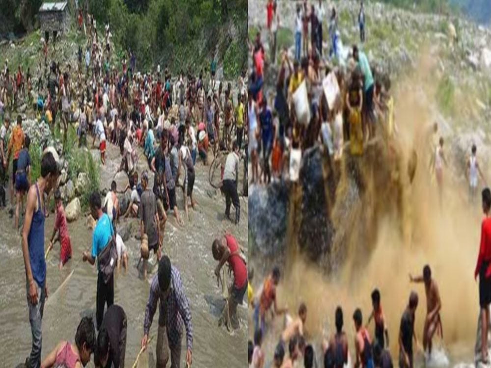 Maun Mela Mussoorie More than 20 thousand people jumped in river fishing