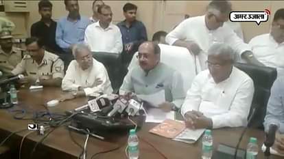 SIDHARTHNATH SINGH SPEAKS ABOUT COMPLETING OF 100 DAYS OF BJP GOVERNMENT IN UP IN MEERUT