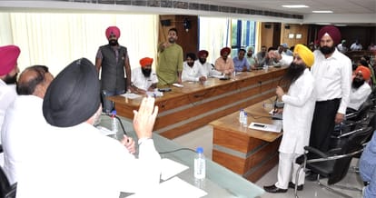 Municipal corporation mohali meeting, mohali news