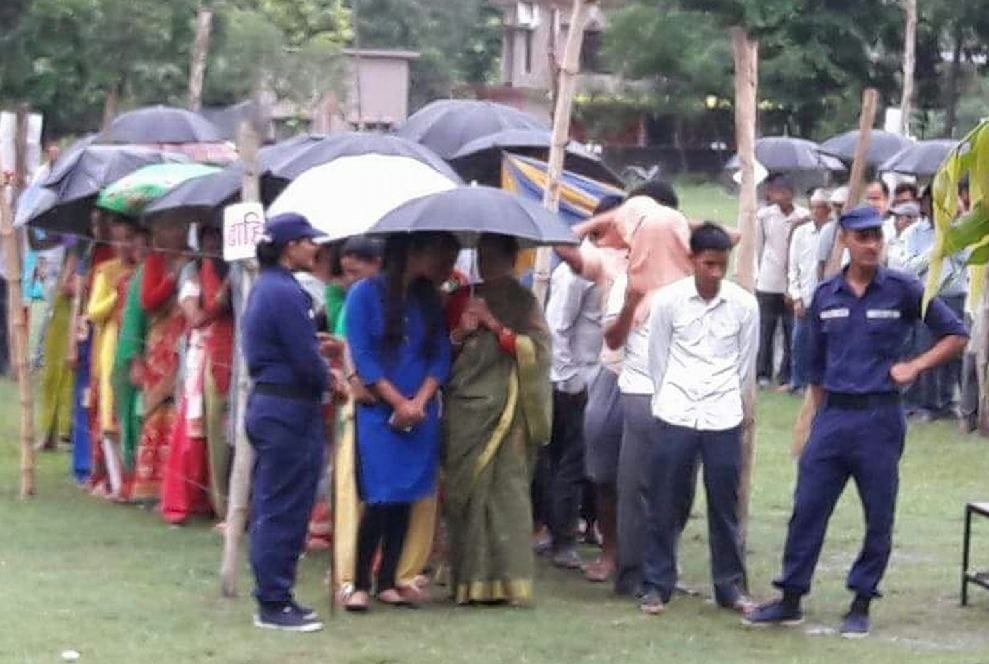 Bomb found in election centers of nepal 